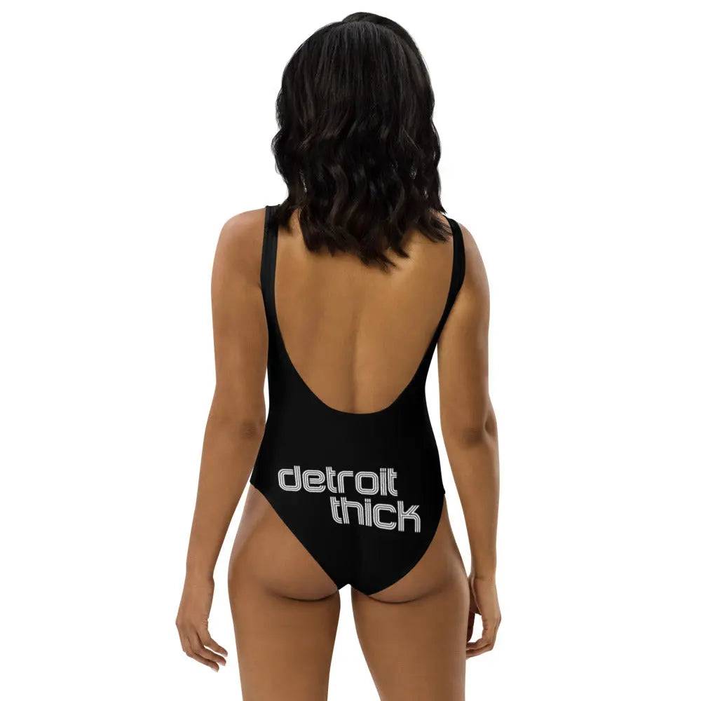 DT one-piece swimsuit (Detroit Thick)