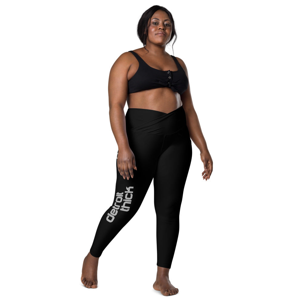 DT crossover leggings with pockets (Detroit Thick)
