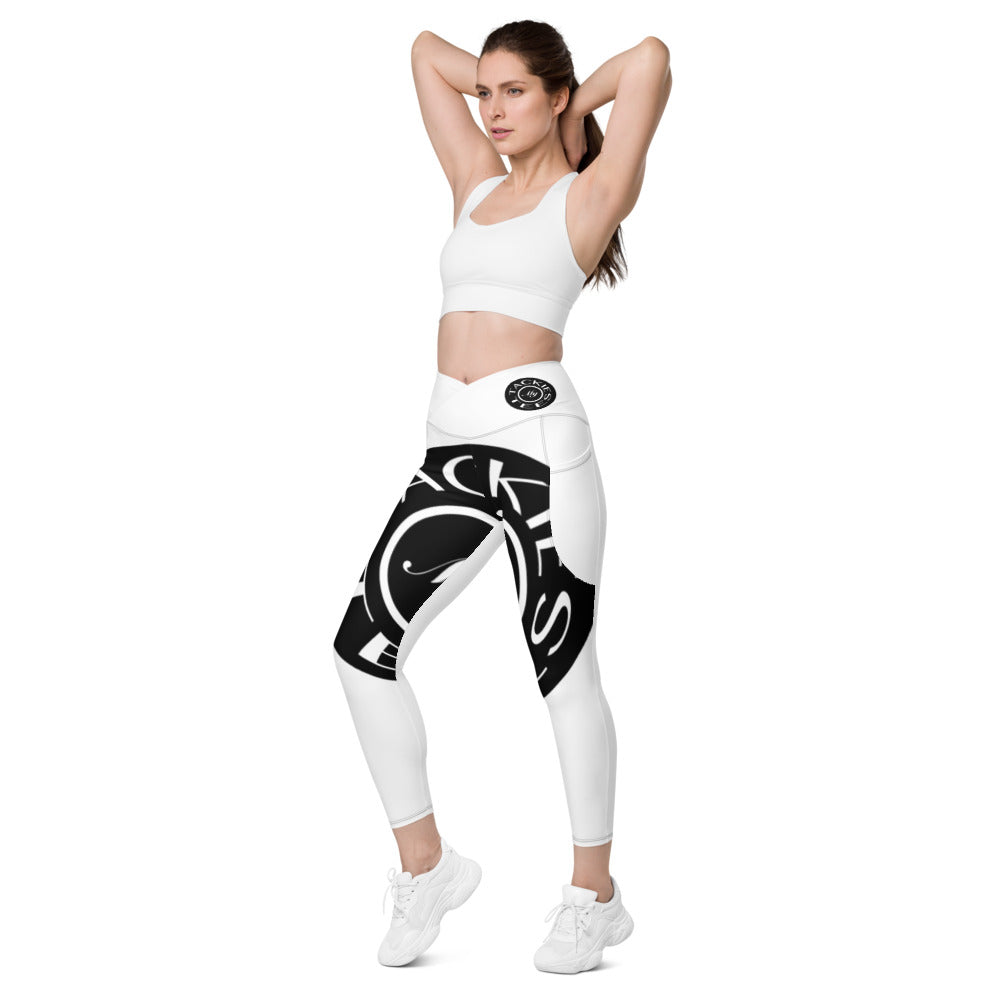Signature crossover leggings with pockets