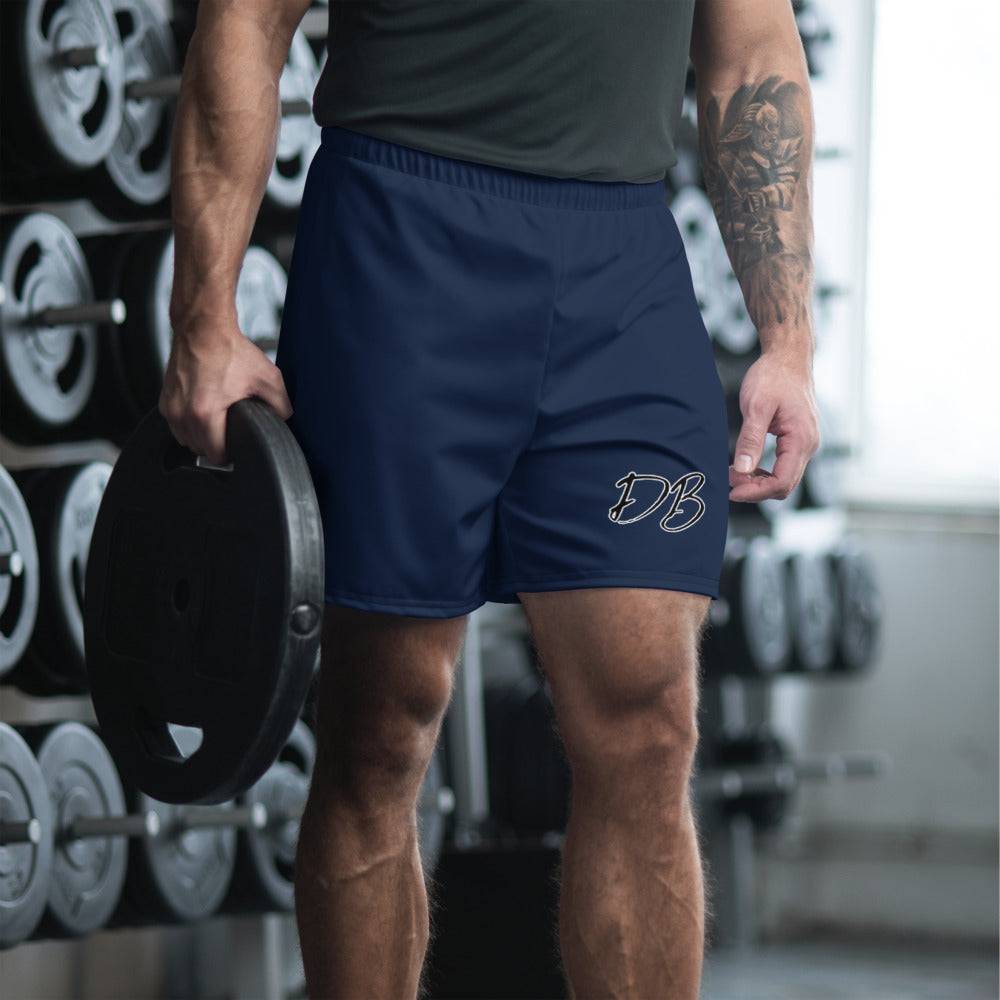 DB men's athletic long shorts (Detroit Boomin)