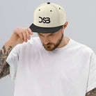 DSB black snapback hat (Detroit Steady Boomin)