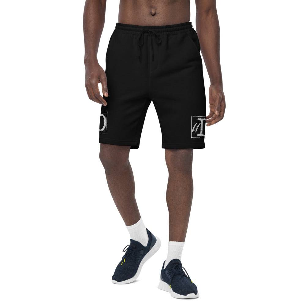 uD men's fleece embroidered shorts (unconditionally Detroit)