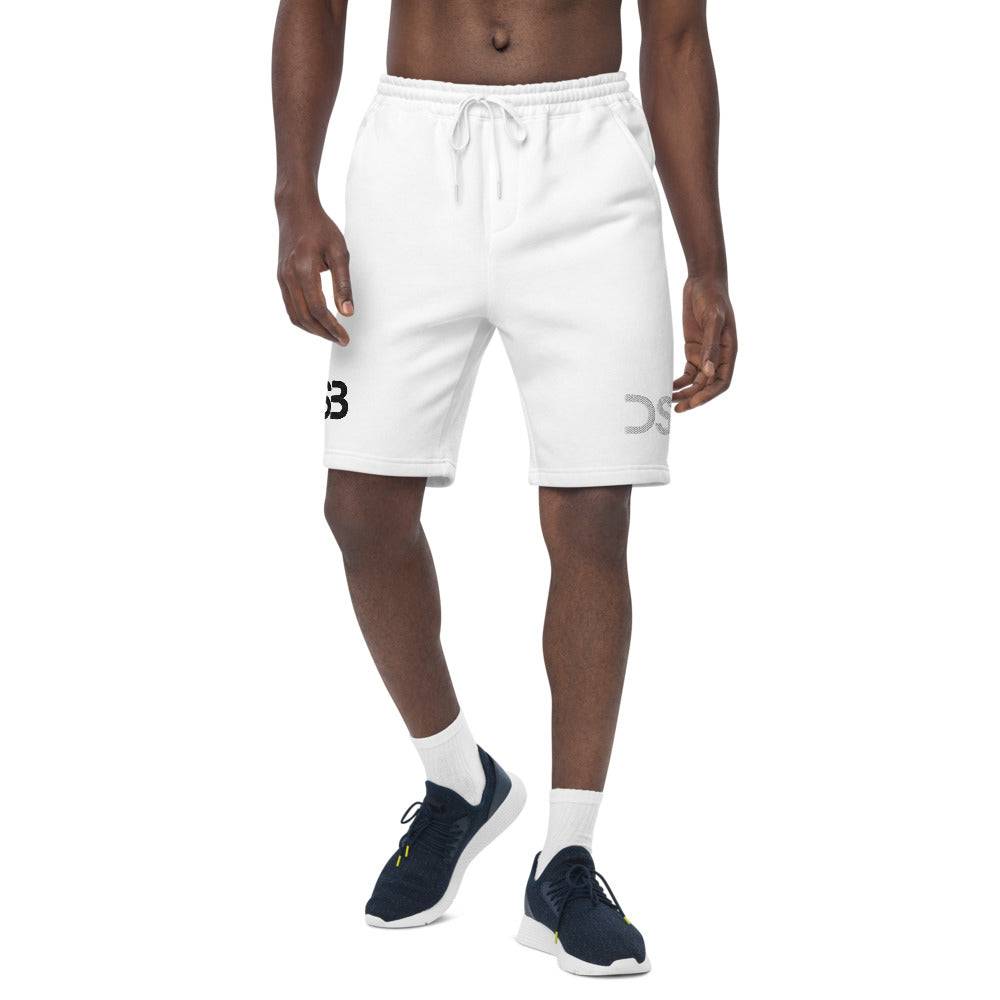 DSB men's fleece embroidered shorts (Detroit Steady Boomin)