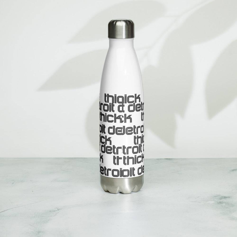 DT Stainless Steel Water Bottle (Detroit Thick)